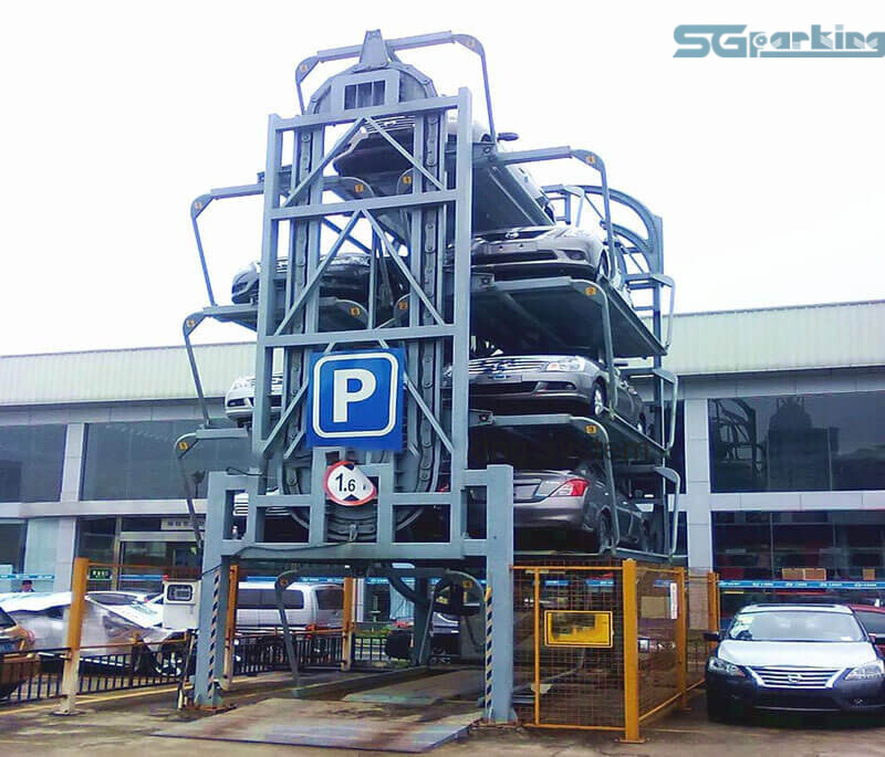 Hệ thống bãi đỗ xe tự động xoay vòng đứng – SGparking